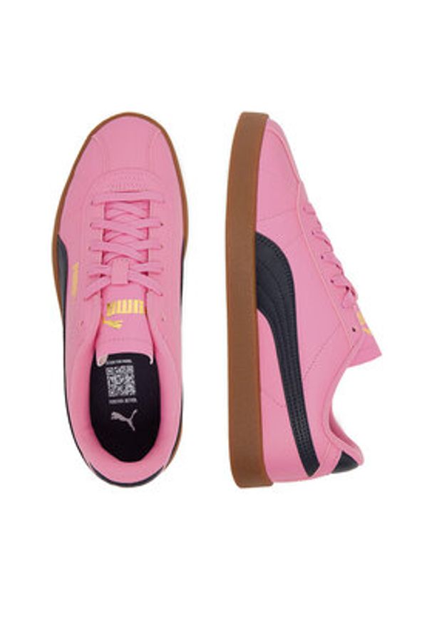 Puma Sneakersy C-CLUB II SL JR 40358205 Różowy. Kolor: różowy. Materiał: skóra, materiał