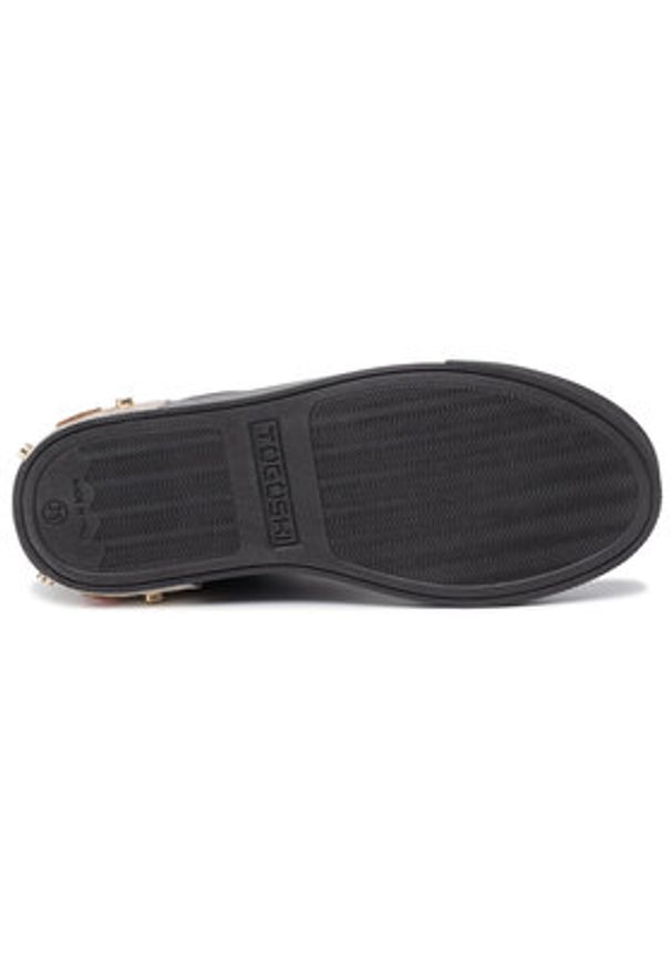 Togoshi Sneakersy TG-06-03-000033 Czarny. Kolor: czarny. Materiał: skóra