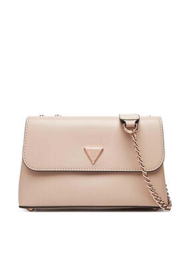 Guess Torebka Daryna II HWVG72 08200 Beżowy. Kolor: beżowy. Materiał: skórzane