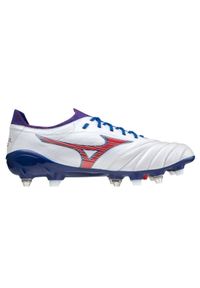 Buty piłkarskie Mizuno Morelia Neo Iii Beta Japan Mix M P1GC219062 białe białe. Kolor: biały. Materiał: materiał, skóra. Szerokość cholewki: normalna. Sezon: jesień. Sport: piłka nożna #1