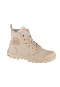 Palladium - Buty sportowe Sneakersy damskie, Pampa Hi Zip WL. Kolor: beżowy. Sport: turystyka piesza