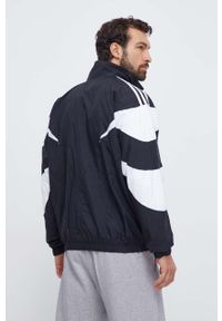 adidas Originals bluza męska kolor czarny wzorzysta. Kolor: czarny. Materiał: materiał #3