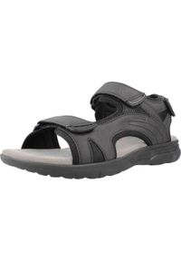 Geox - Sandały GEOX U SPHERICA EC5 Czarny. Kolor: czarny. Materiał: syntetyk, tkanina. Sezon: lato