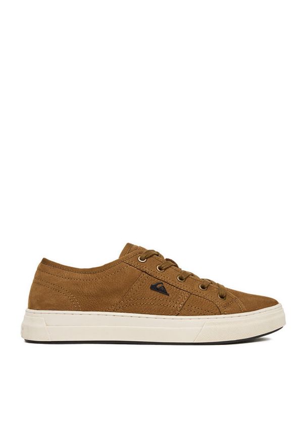 Quiksilver Sneakersy CEO-LUKE-01 MI08 Brązowy. Kolor: brązowy. Materiał: zamsz, skóra