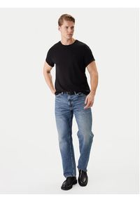 Calvin Klein T-Shirt LV04LB275G Czarny Regular Fit. Kolor: czarny. Materiał: bawełna #2