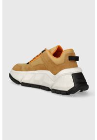 Timberland sneakersy TBL Turbo Low kolor brązowy TB0A418U2311. Nosek buta: okrągły. Zapięcie: sznurówki. Kolor: brązowy. Materiał: włókno, guma #4