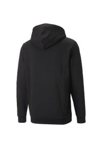 Puma - Męska Bluza Z Kapturem ESS+ Tape Full Zip. Typ kołnierza: kaptur. Kolor: czarny