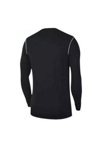 Nike - Męska Bluza Park 20 Z Okrągłym Dekoltem. Kolor: czarny