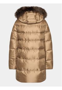 Hetrego - Hetregó Kurtka puchowa Hanna 8K602F 23WD02 Brązowy Regular Fit. Kolor: brązowy. Materiał: syntetyk #9