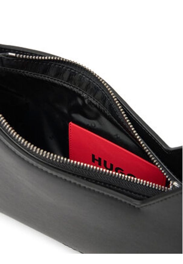Hugo Torebka 50536988 Czarny. Kolor: czarny. Materiał: skórzane