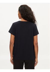 TOMMY HILFIGER - Tommy Hilfiger T-Shirt UW0UW04873 Granatowy Relaxed Fit. Kolor: niebieski