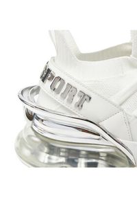 Plein Sport Sneakersy SADS USC0518 STE003N Biały. Kolor: biały. Materiał: materiał #4