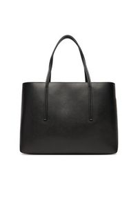 Calvin Klein Torebka Foil Logo Small Tote LV04F3275G Czarny. Kolor: czarny. Materiał: skórzane #5