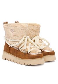 Replay - REPLAY Śniegowce GWF2H.000.C0019S Beżowy. Kolor: beżowy. Materiał: skóra #4