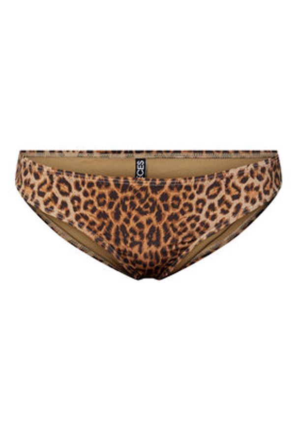 Pieces Dół od bikini 17134622 Czarny. Kolor: czarny. Materiał: syntetyk
