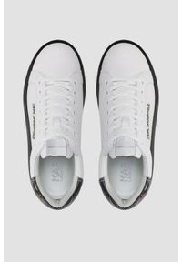 Karl Lagerfeld - KARL LAGERFELD Białe męskie sneakersy KAPRI KUSHION Lo Lace Lthr, Rozmiar 45. Kolor: biały #4