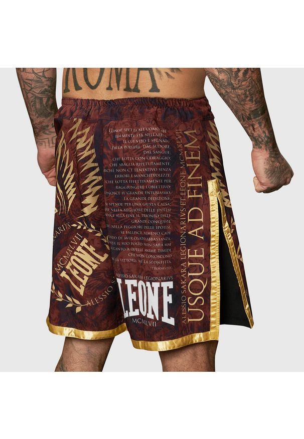Spodenki do MMA LEONE 1947 Legionarvis VI MMA. Kolor: czerwony