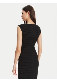 Guess Bluzka W5YR12 Z0130 Czarny Regular Fit. Kolor: czarny. Materiał: syntetyk
