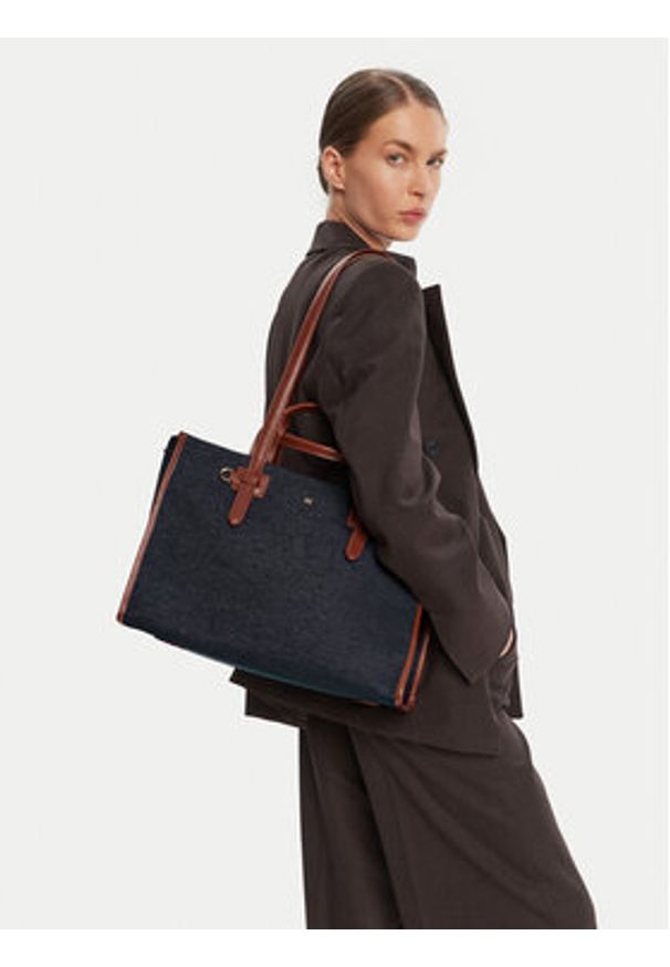 Weekend Max Mara Torebka Giannadenim 2525516104650 Niebieski. Kolor: niebieski
