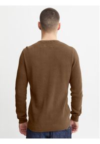 Blend Sweter 20714336 Brązowy Regular Fit. Kolor: brązowy. Materiał: bawełna #7