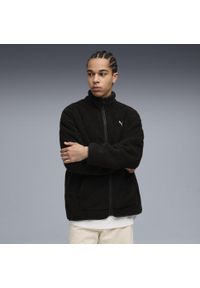 Puma - Męska rozpinana bluza typu sherpa Essentials Elevated na zimę o luźnym kroju. Kolor: czarny. Sezon: zima. Sport: bieganie #2