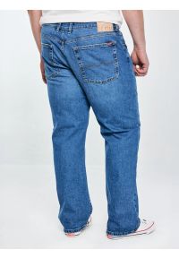 Big-Star - Jeansy męskie niebieskie Brandon 380. Okazja: na co dzień. Kolor: niebieski. Styl: casual, klasyczny #5