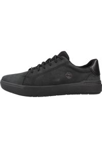 Tenisówki Timberland Model Seneca Bay Low Lace Up Kolor Czarny. Kolor: czarny. Materiał: tkanina, skóra