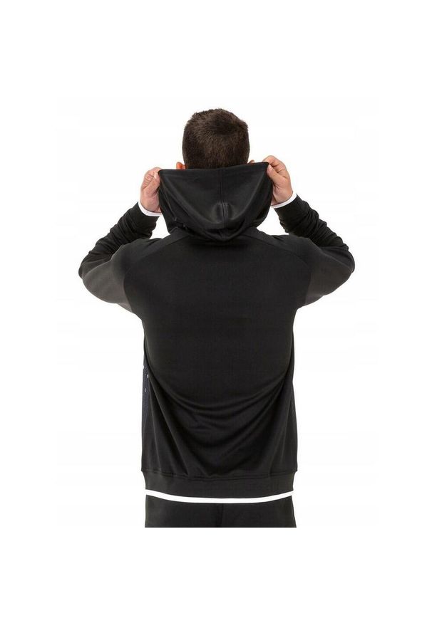 Joma - Męska Bluza Z Kapturem Supernova Full Zip. Typ kołnierza: kaptur. Kolor: czarny, biały, wielokolorowy