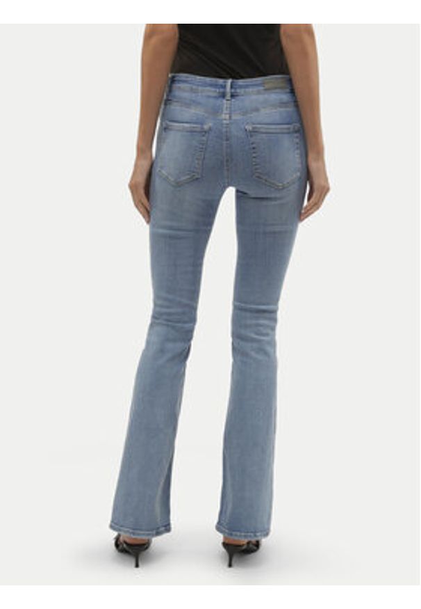 Vero Moda Jeansy Flash 10302479 Niebieski Flared Fit. Kolor: niebieski