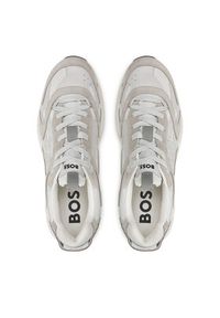 BOSS - Boss Sneakersy Levitt_Runn_BB 50522918 Szary. Kolor: szary. Materiał: zamsz, skóra