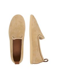 Gino Rossi - GINO ROSSI Lordsy C-LT70-1 Beżowy. Kolor: beżowy. Materiał: skóra, zamsz #2