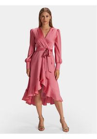 Swing Sukienka koktajlowa 5AG13600 Różowy Regular Fit. Kolor: różowy. Materiał: syntetyk. Styl: wizytowy