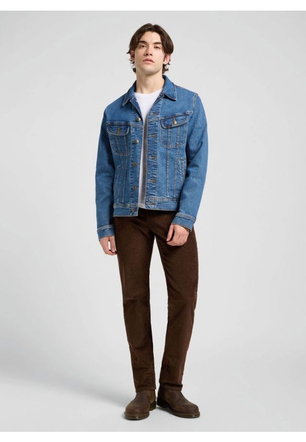 Lee - MESKIE SPODNIE LEE DAREN ZIP FLY ARABICA 112370650