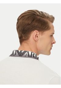 Emporio Armani Polo EM000571 AF20432 U0002 Biały Regular Fit. Typ kołnierza: polo. Kolor: biały. Materiał: bawełna #5