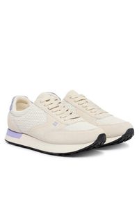 Hugo - HUGO Sneakersy Kiria 50557869 Biały. Kolor: biały. Materiał: zamsz, skóra #5
