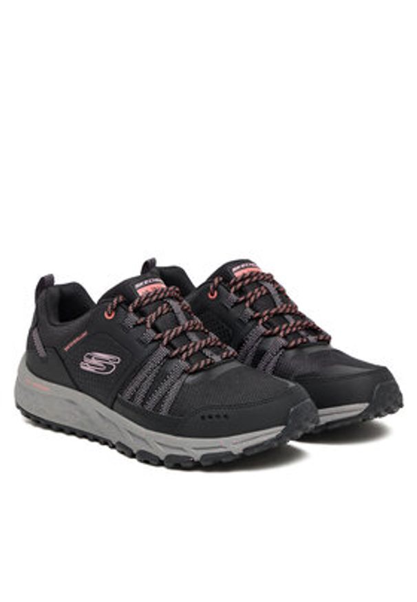 skechers - Skechers Trekkingi Escape Plan 180061/BKHP Czarny. Kolor: czarny. Materiał: materiał