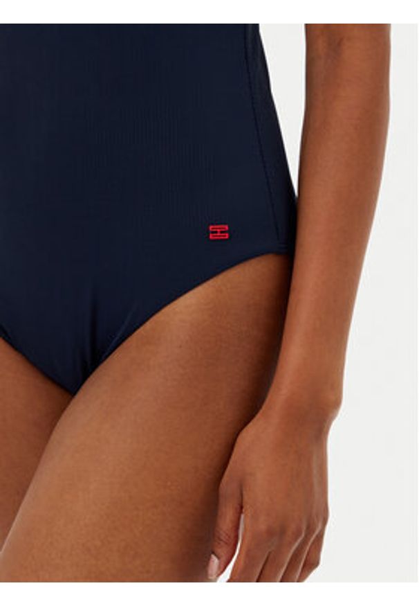 TOMMY HILFIGER - Tommy Hilfiger Strój kąpielowy UW0UW05847 Granatowy. Kolor: niebieski. Materiał: syntetyk