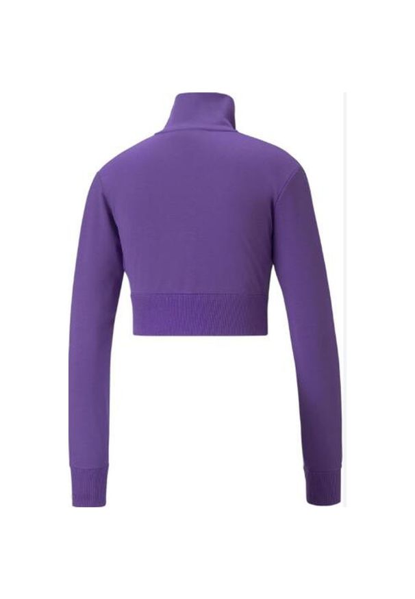 Bluza Top Damski Puma X Dua Lipa T7. Kolor: fioletowy, wielokolorowy, czarny. Sport: turystyka piesza