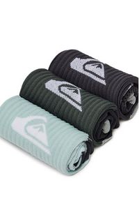 Quiksilver Skarpety AS_QUIKSILVER_103Z_SS25 (3-PACK) Zielony. Kolor: zielony. Materiał: nylon, materiał