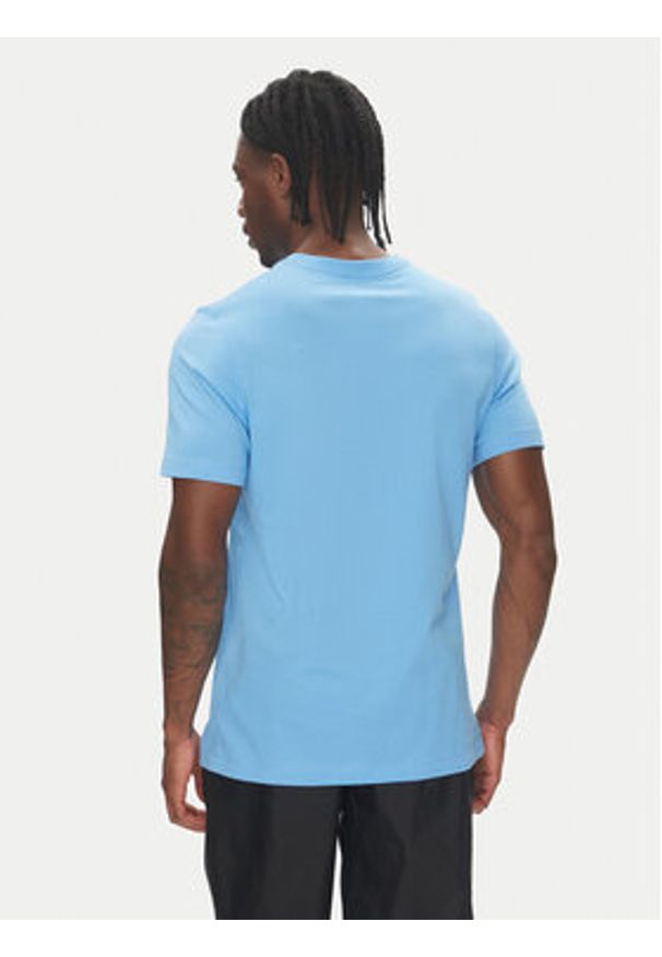 Nike T-Shirt AR4997 Niebieski Regular Fit. Kolor: niebieski. Materiał: bawełna