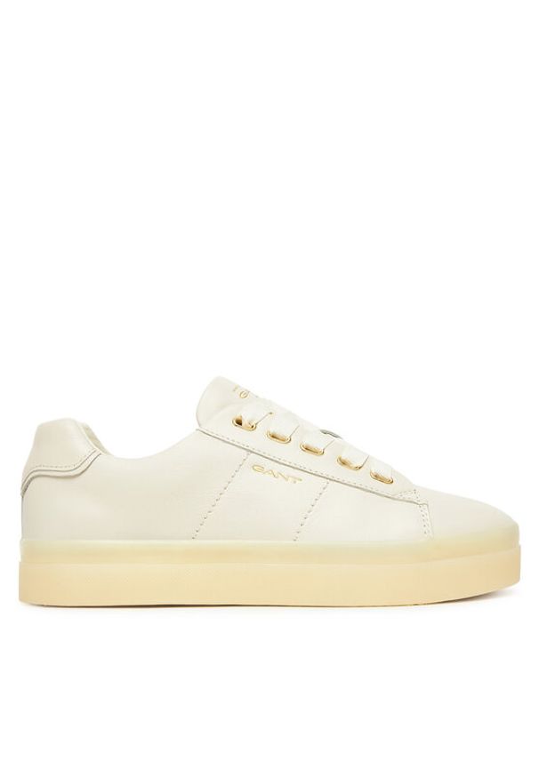 GANT - Gant Sneakersy 30531969 Beżowy. Kolor: beżowy. Materiał: skóra