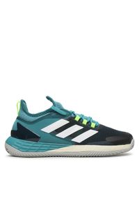 Adidas - adidas Buty Adizero Ubersonic 4.1 Cl M ID1569 Turkusowy. Kolor: turkusowy. Materiał: materiał