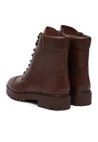 Lauren Ralph Lauren - LAUREN RALPH LAUREN Botki Alysn 802977885002 Brązowy. Kolor: brązowy. Materiał: skóra #3
