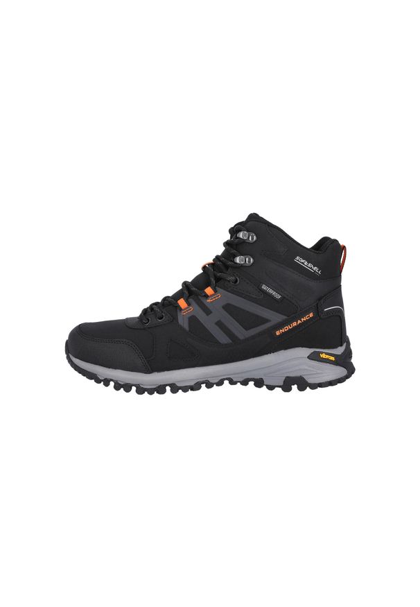 ENDURANCE - Buty trekkingowe męskie Endurance Museu Vibram®. Okazja: na co dzień. Kolor: czarny