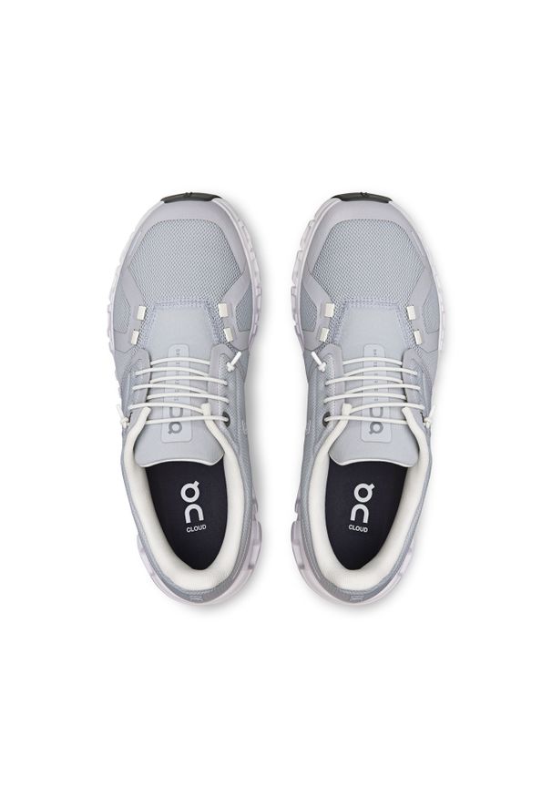On - ON Cloud 6 W Glacier | White Sneakersy damskie. Kolor: szary