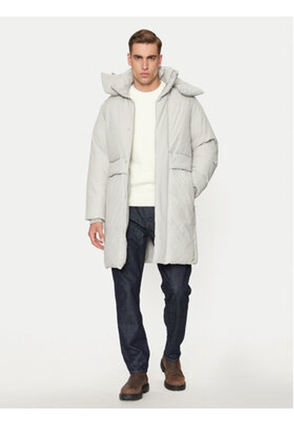 Jack & Jones - Jack&Jones Kurtka zimowa Bolton 12259486 Szary Regular Fit. Kolor: szary. Materiał: syntetyk. Sezon: zima