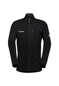 Bluza rozpinana męska Mammut Taiss Light ML Jacket. Kolor: wielokolorowy, czarny, szary