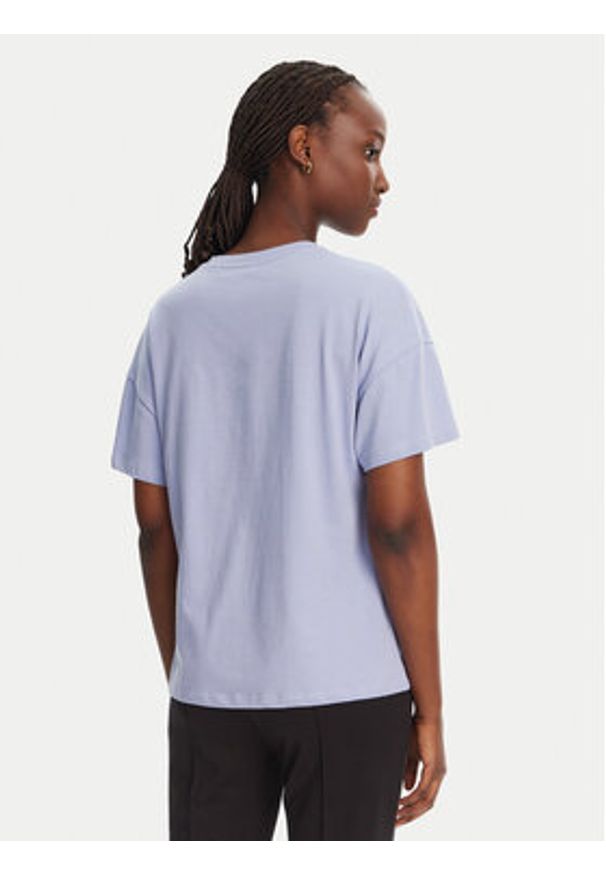 Liu Jo T-Shirt WA5366 JS904 Fioletowy Regular Fit. Kolor: fioletowy. Materiał: bawełna
