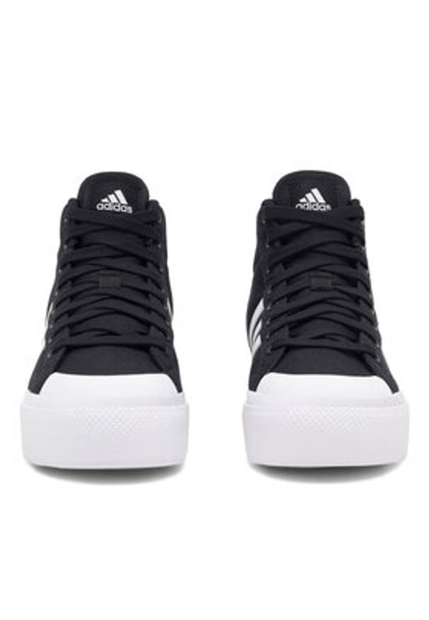Adidas - adidas Sneakersy BRAVADA 2.0 MID PLATFORM IE2317 Czarny. Kolor: czarny. Obcas: na platformie
