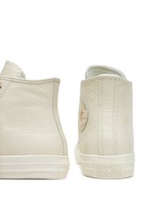 Converse Trampki Chuck Taylor All Star Gold A12760C Beżowy. Kolor: beżowy. Materiał: skóra #5